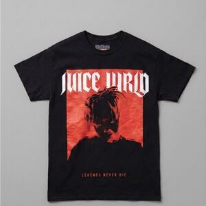 Juice WRLD "Legends Never Die" 999 Club Graphic Tee - Men's Size M